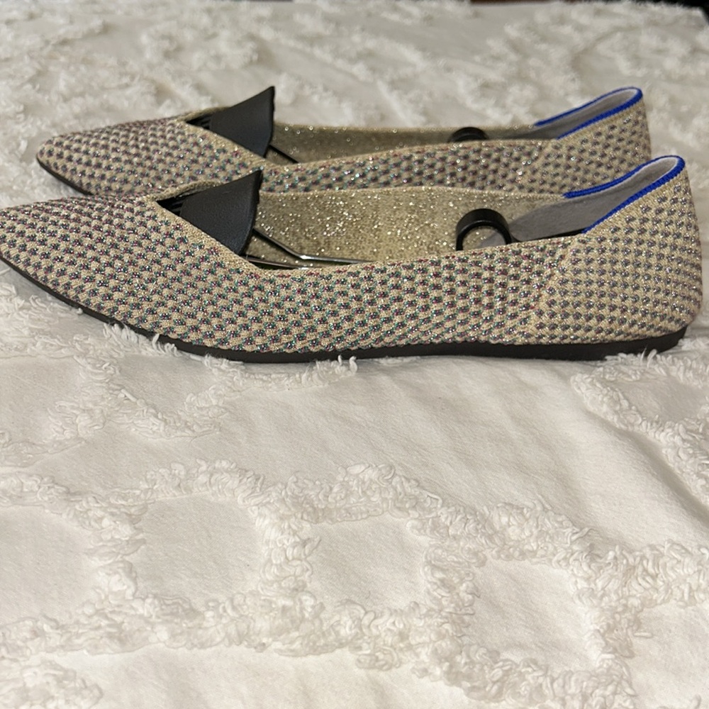 Rothy’s Multi Metallic Point Size 10.5 Euc Retire… - image 5